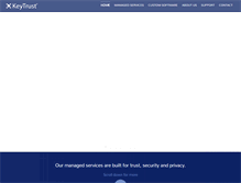 Tablet Screenshot of keytrust.com.au